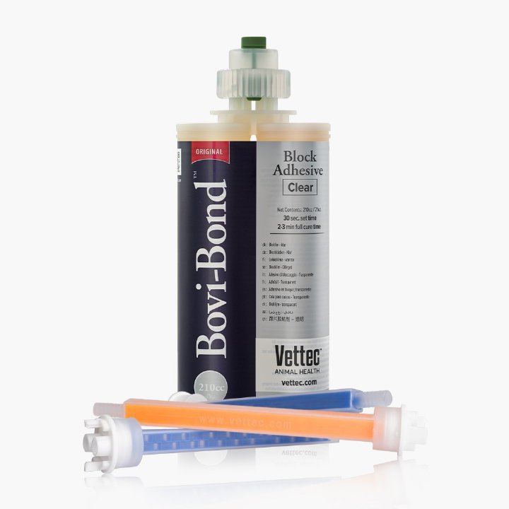 Bovi-Bond hoof adhesive and mixing accessories category image. 