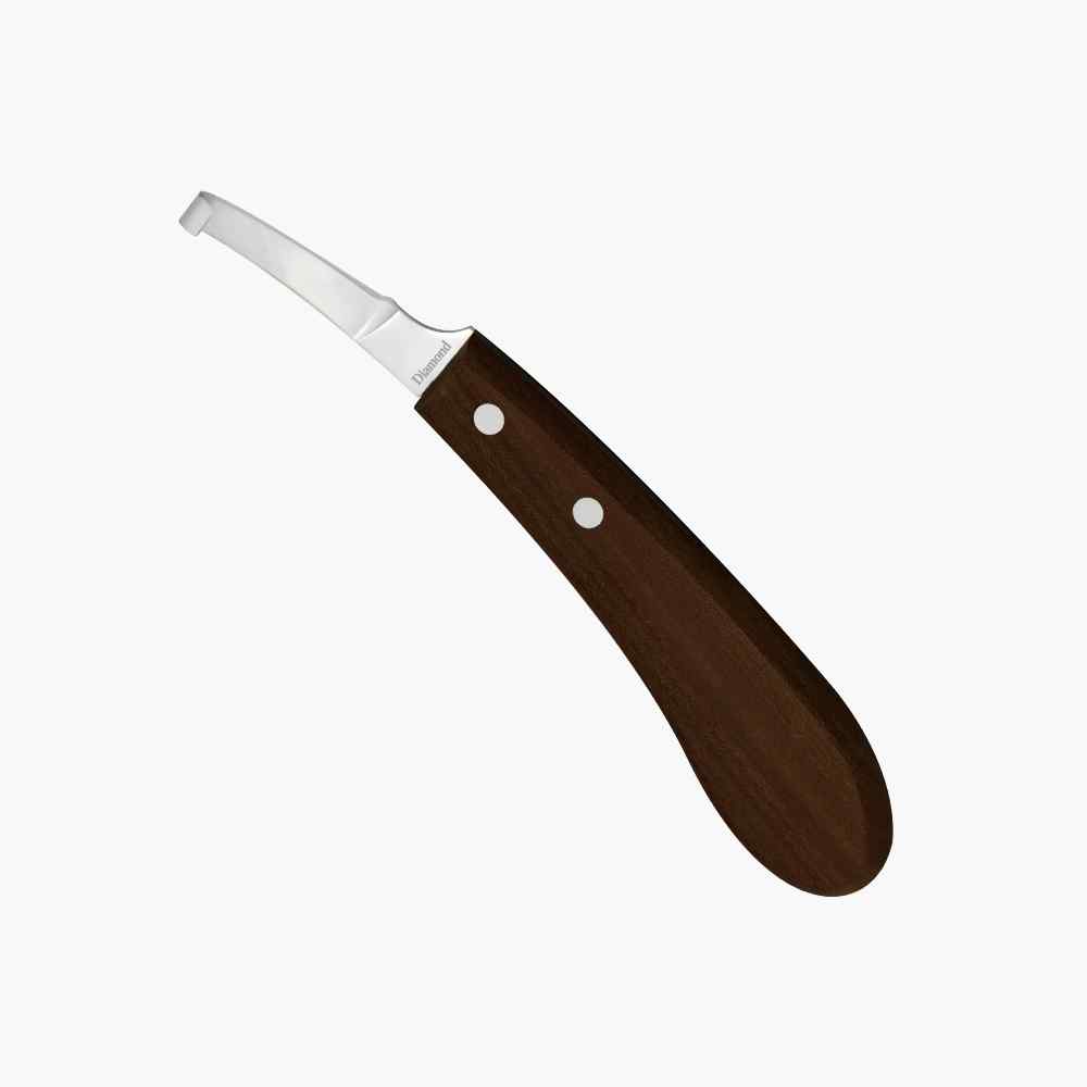 Image of the product Diamond hoof knife, narrow, left