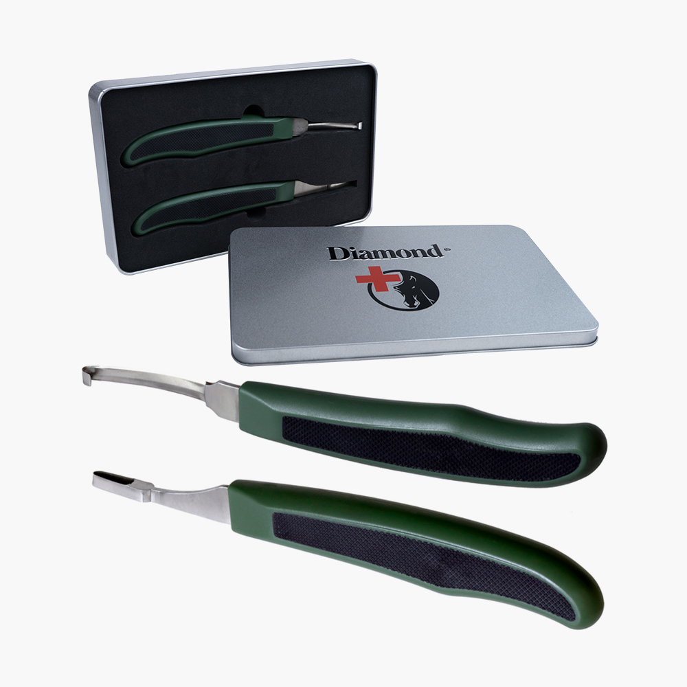Image of the product Diamond hoof knife, Vet Pack