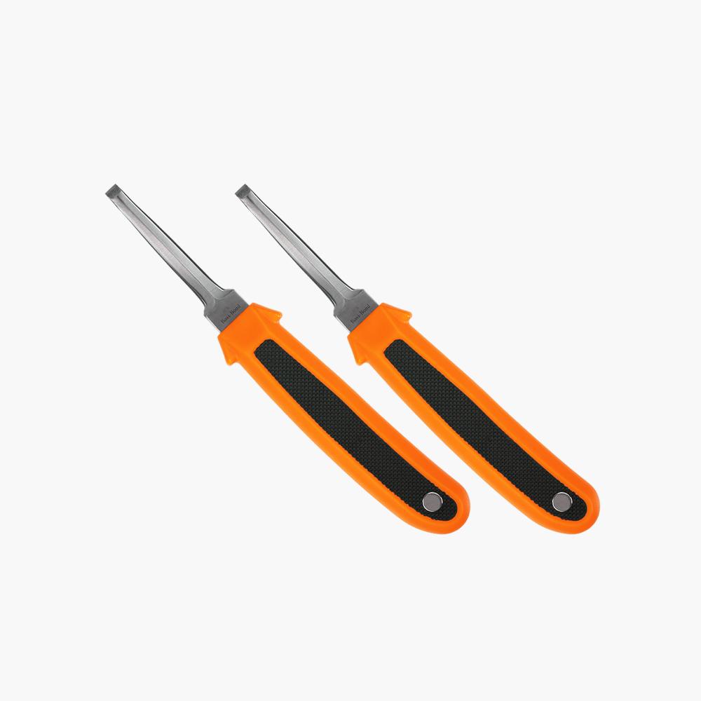 Image of the product Bovi-Bond Hoof Knife Double Edge Curved - 2 pcs.